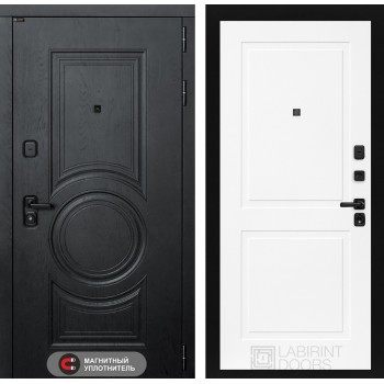 Входная дверь Лабиринт GRAND 11 - Белый софт
