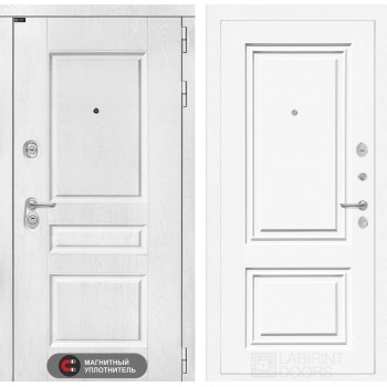 Входная дверь Лабиринт VERSAL 26 - Эмаль RAL 9003