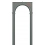 Межкомнатная арка Палермо ПВХ (2150x190x700-1300 со сводорасширителем)