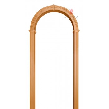 Межкомнатная арка Валенсия ПВХ (2150x190x750-1350 со сводорасширителем)