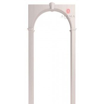 Межкомнатная арка Милано Экошпон (2450x190x700-1700 со сводорасширителем)