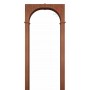 Межкомнатная арка Казанка ПВХ (2150x190x700-1700 со сводорасширителем)