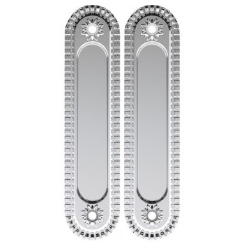 Ручка Armadillo (Армадилло) для раздвижных дверей SH010/CL SILVER-925 Серебро 925