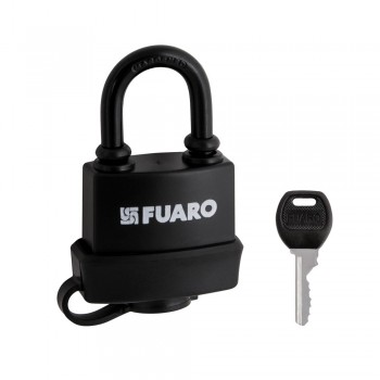 Замок навесной Fuaro (Фуаро) PL-3640 Black (40 мм), 3 англ.кл.