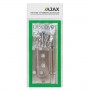 Петля Ajax (Аякс) универсальная без врезки IN4000W BL (100/P-2B 100x2,3) черный